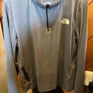 The North Face Charcoal Quarter-Zip Top